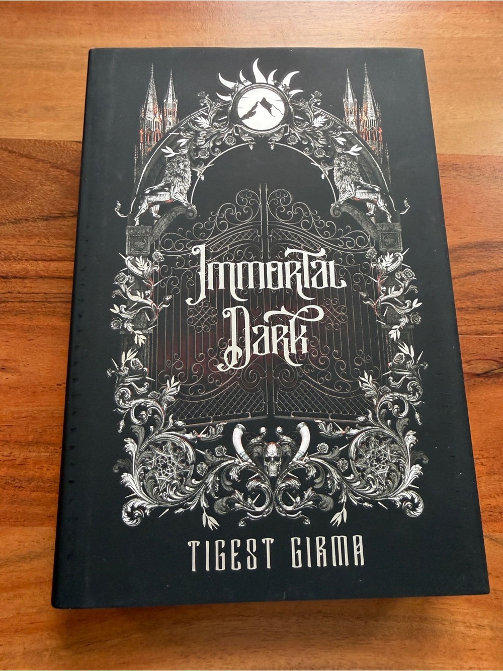 Owlcrate Immortal Dark Hardcover Book